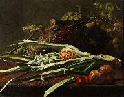 Frans Mortelmans Still life with pineapple oil painting